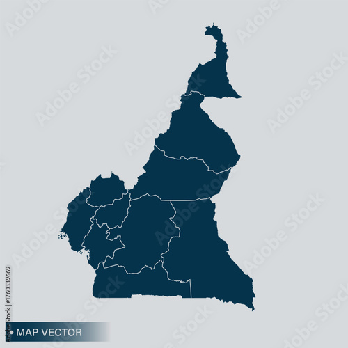 Cameroon map