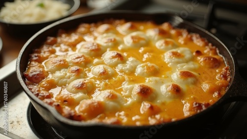 Wallpaper Mural Delicious food in the pot and brushed cheese Torontodigital.ca