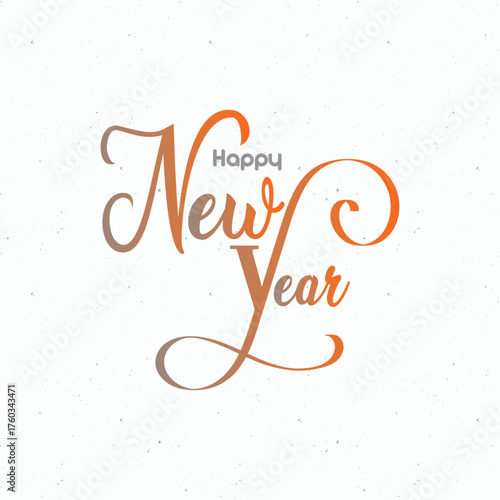 elegant happy new year greeting background with 2023 3d gold text