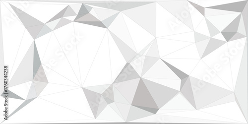 Gray triangular abstract background. Trendy vector illustration. modern