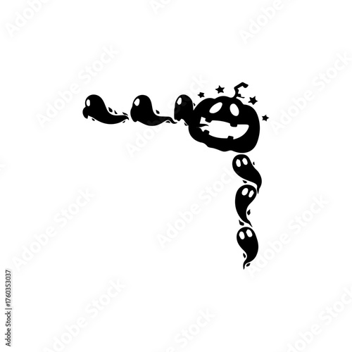 Halloween Corner Decoration