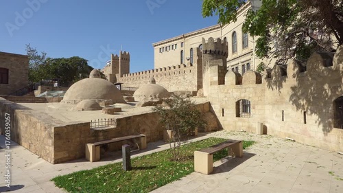  Underground bath (17th century) in Baku, Azerbaijan