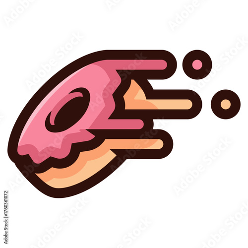 sugar rush icon illustration