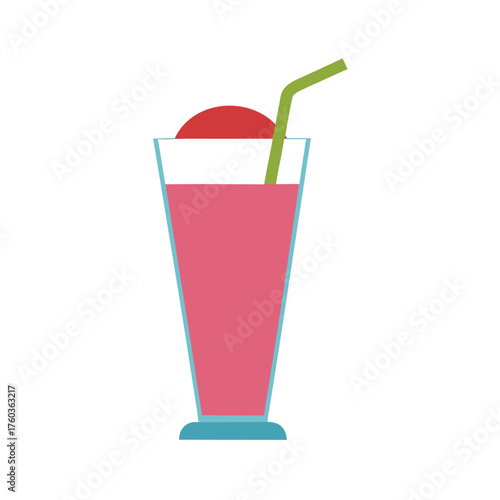 Lassi on White Background