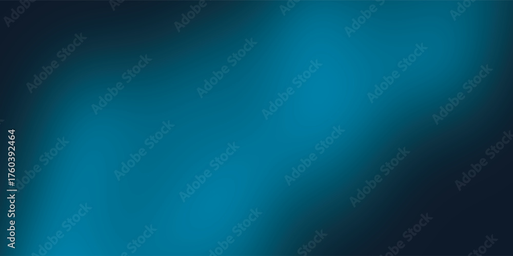 Fototapeta premium A deep blue gradient with smooth transitions and a grainy texture. Ideal for professional backgrounds, digital art, and design projects with a cool, sleek aesthetic