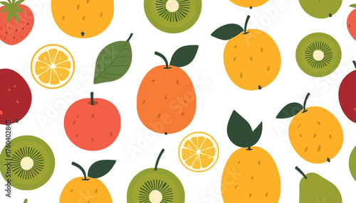 set of funny cartoon fruits and cute tools, icon, vector, set, icons, web, symbol, design, illustration, sign, flat