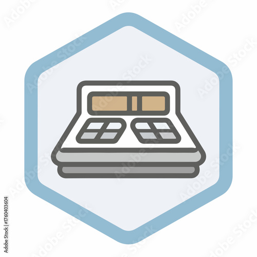 Streamlined Terminal Outline Icon Design