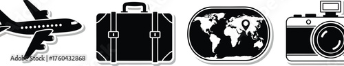 Travel and Tourism Icons Collection