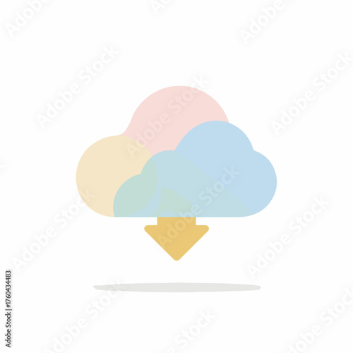Streamlined Upload Icon in Minimalist Design