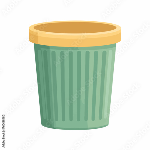 Wallpaper Mural Vintage Style Trash Can Icon Design Torontodigital.ca