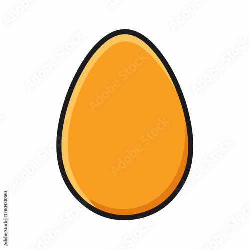 Minimalistic Outline of Nest Egg Concept
