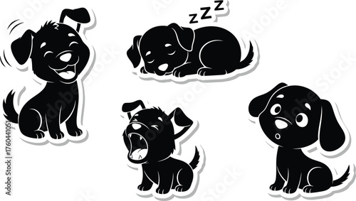 Playful Puppy Emotions