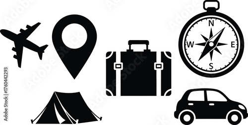 Travel and Adventure Icons