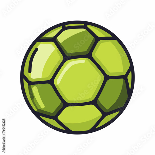 Sleek Football Icon Design Element