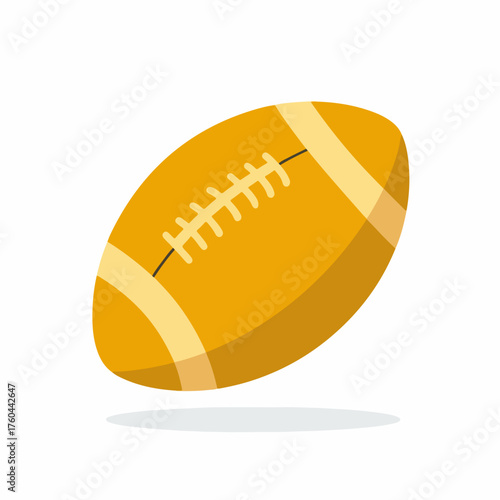 Sleek Football Icon Design Element