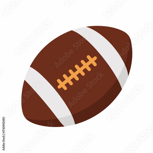 Sleek Football Object Icon
