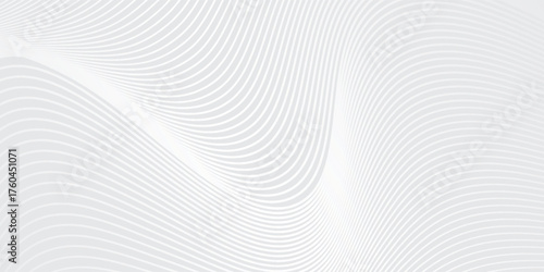 Lines white abstract background paper shine and layer element vector for presentation art modern