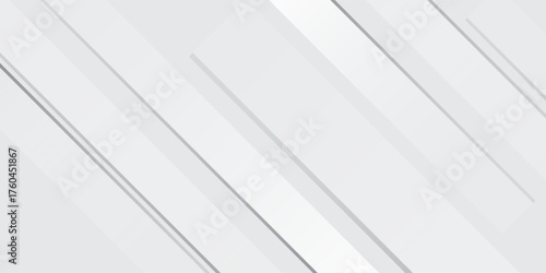 Grey abstract white abstract background paper shine and layer element vector for presentation simple abstract modern