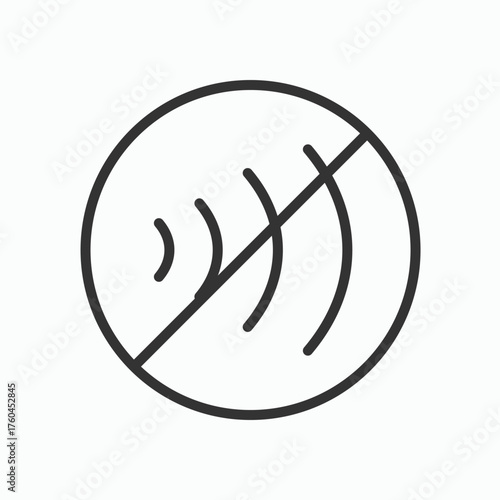 No Signal Mute Sound Off