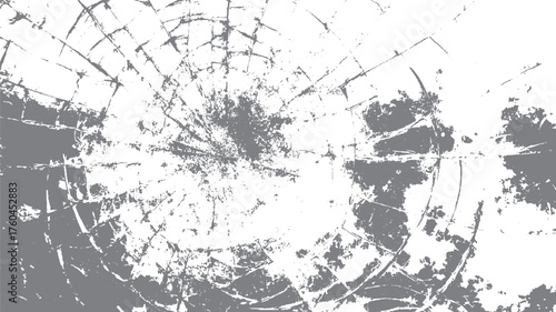 Cracked grey abstract texture background black