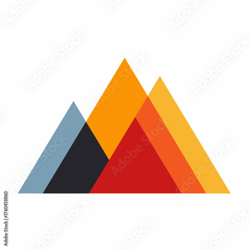 Free Download Mountain Peak Icon in Bold Vector Style - GFXLoad