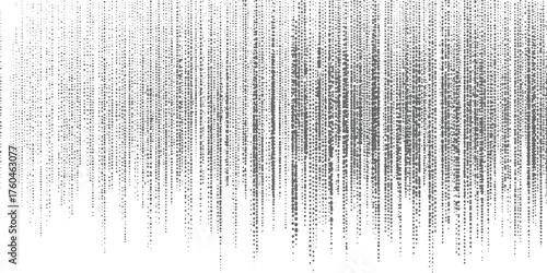 Gray dots falling in vertical lines abstract background