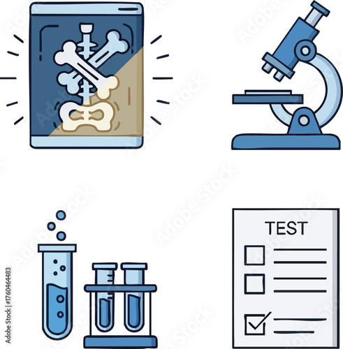 Medical Research and Diagnostic Tools Collection.