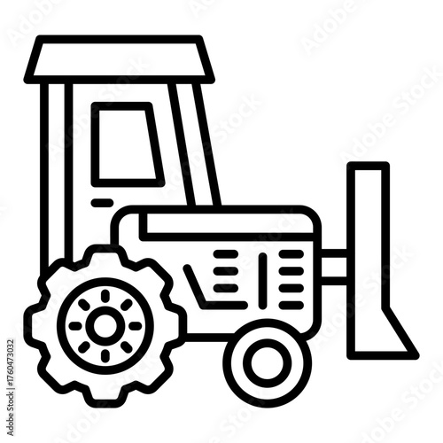 Bulldozer Icon
