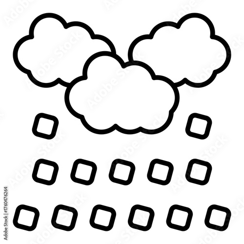 Hail storm Icon