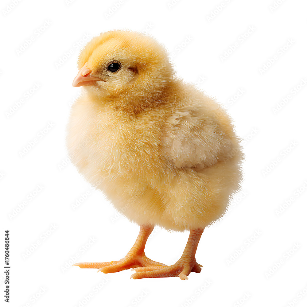 Fototapeta premium chicken isolated on white