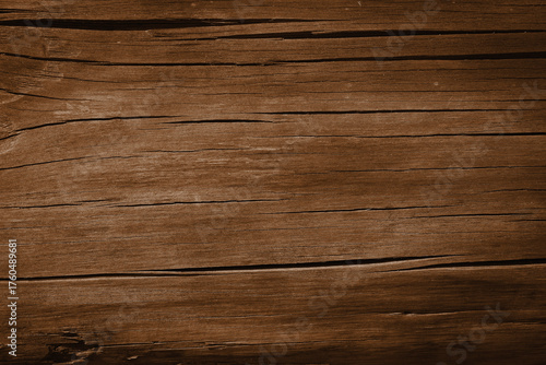 Old grunge dark textured wooden background , The surface of the old brown wood texture