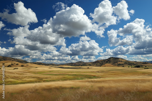 Panorama of beautiful Arches National Park in Utah. Garden hiking trail.