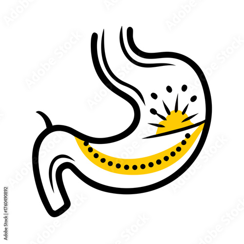 Indigestion Relief Icon for Digestive Support