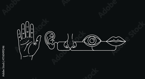 Icon set for design material and graphic resource UI and UX such as travelling, music, business etc.