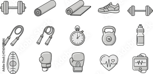 Fitness Equipment and Accessories for a Complete Workout Session