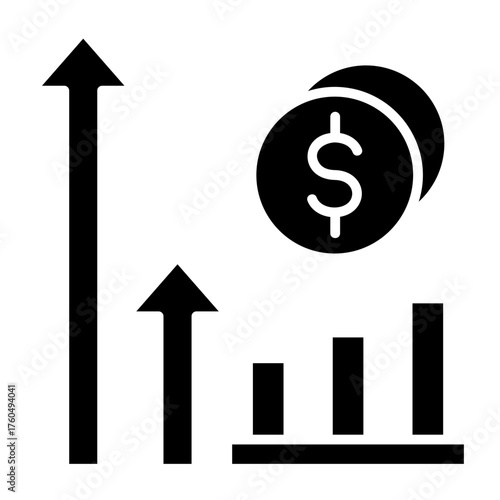 Money growth Icon