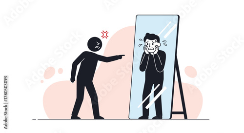 Overcoming self-doubt and negativity with resilience and inner strength, a powerful concept for personal growth and mental wellness resources