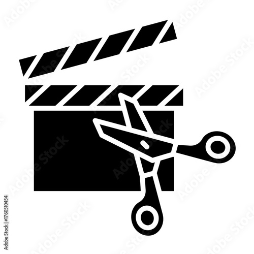 Clip editing Icon