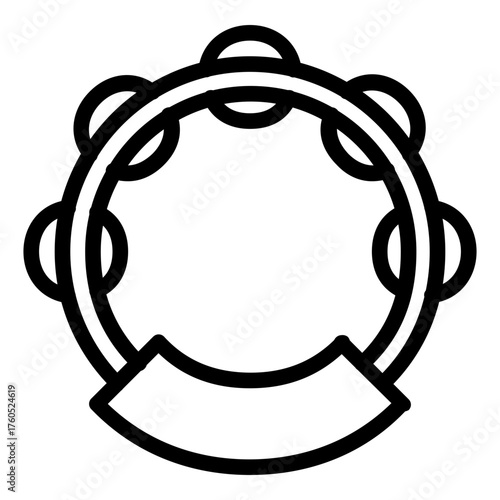 Tambourine icon