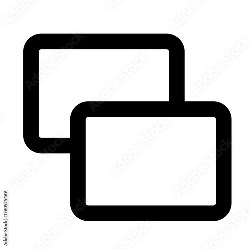 user interface v2 ouline icon set