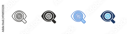 Transparency icon multiple style collection