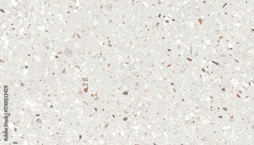 Seamless Bone Terrazzo Tile Texture Background