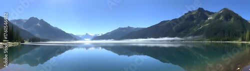 Alpine Lake Reflection