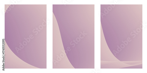 Soft pastel purple and beige abstract background with elegant curves, perfect for modern design projects, presentations, or digital art.