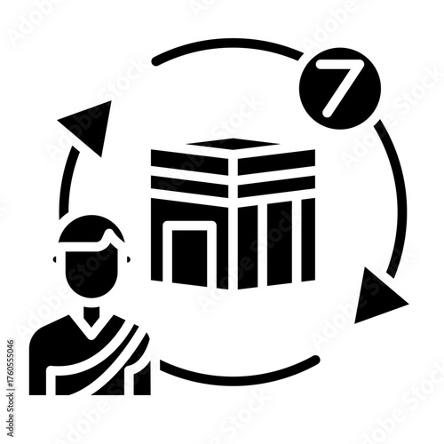 Sevenfold Tour Vector Icon