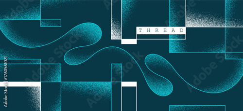 Minimal lava curvy lines and textures vector dark abstract background, flowy fluid abstraction, wallpaper graphic art look like lava lamp.