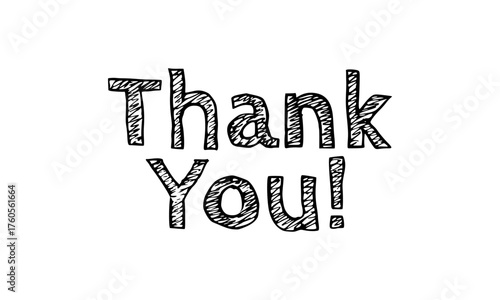 Thank you text design, thank you, thank you typography, thank you lettering