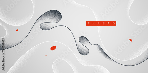 Soft and relaxing vector linear abstract background, curvy lines artistic abstraction, minimal flowing lines and textures, elegant wave stripes, flowy modern graphics.