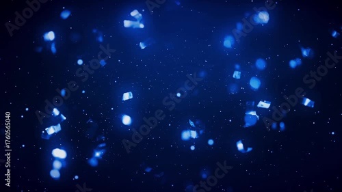 blue shiny design