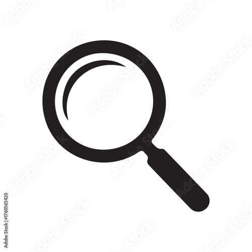 vector magnifying glass. eps 10